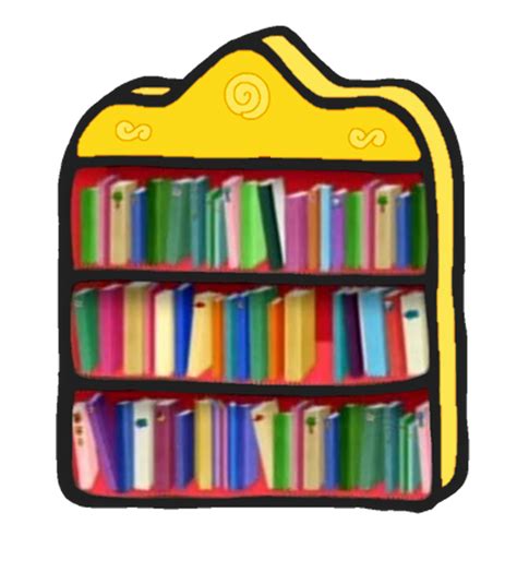 Blue's Clues Yellow Bookcase by nbtitanic on DeviantArt