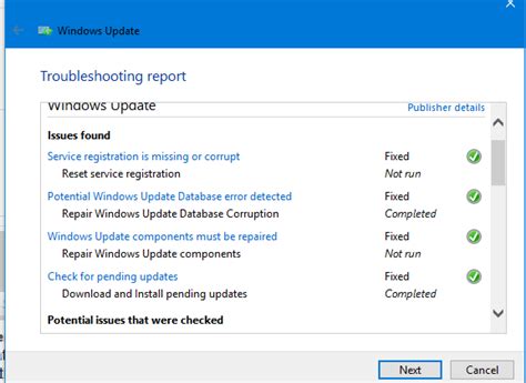 Solved: Need Windows Update Troubleshooter troubleshooter