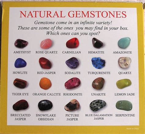 96 besten Gemstone & Minerals - Identification Bilder auf Pinterest | Schmucksteine, Heilsteine ...