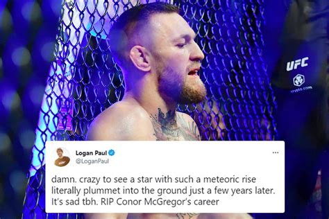 Logan Paul says 'RIP Conor McGregor’s career' and claims UFC legend's ...