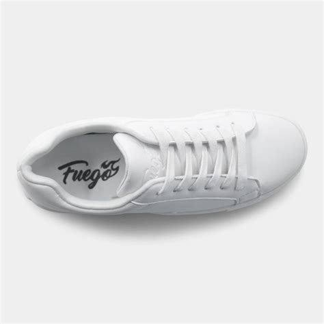 Fuego Low Top - White - Dance Like a Vegan