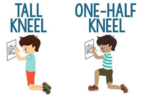 Kneeling | Pediatric therapy, Occupational therapy activities, Pediatric physical therapy