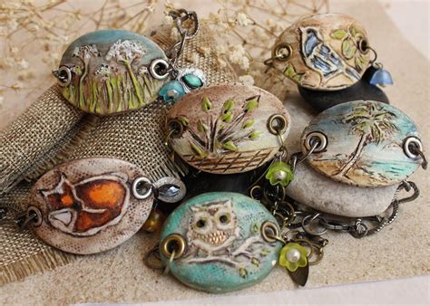 Zirias Creations Handmade Jewelry Tutorials: Textured Polymer Clay Owl ...