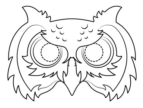 Mask Coloring Pages - Free Printable Coloring Pages for Kids