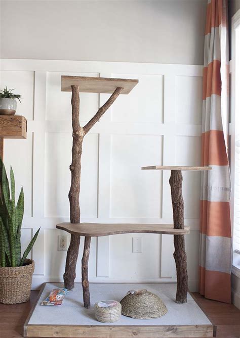 DIY Cat Tree Play Tower on the Cheap | Southern Revivals