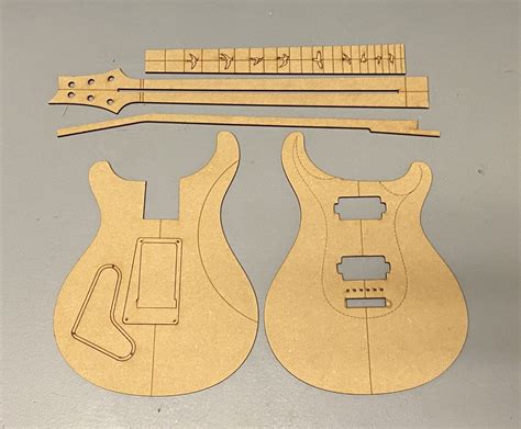 PRS Custom 22 guitar template set — Guitar Building Templates