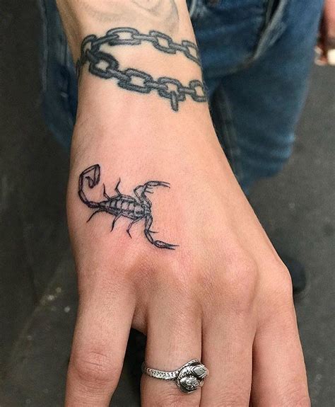 60 Scorpio Tattoos Ideas - The Ultimate Guide | Finger tattoos, Tattoos, Simplistic tattoos