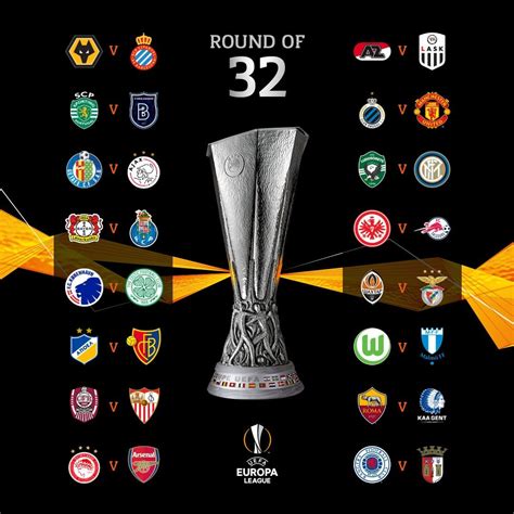 The UEFA Europa League round of 32 draw is here! 💥⁠ ⁠ Which team will ...