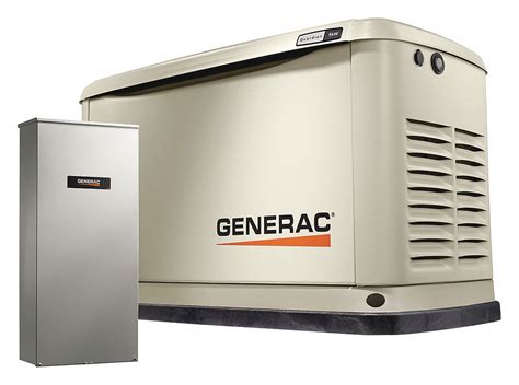 GENERAC Automatic Standby Generator, 62dBA, 44"H - 49LX86|7030 - Grainger