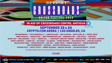 Crossroads Guitar Festival 2023