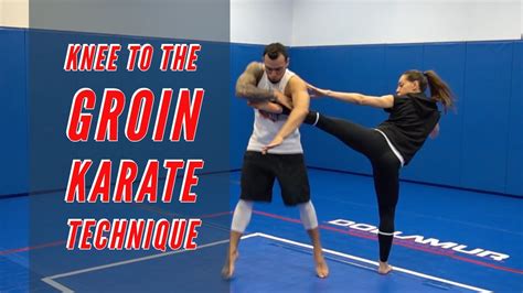 Knee to the Groin Karate Technique | SamuraiFT Self Defense - YouTube