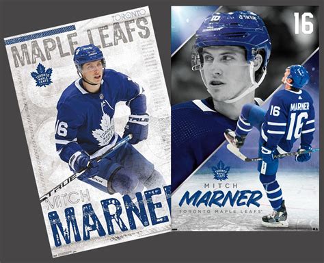 COMBO: Mitch Marner Toronto Maple Leafs NHL Hockey Posters 2-Poster Se ...