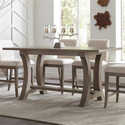 Riverside Furniture Sophie 76-Inch Counter Height Table in Natural Finish | Lindy's Furniture ...