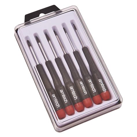 6pc precision torx screwdriver set - Amtech