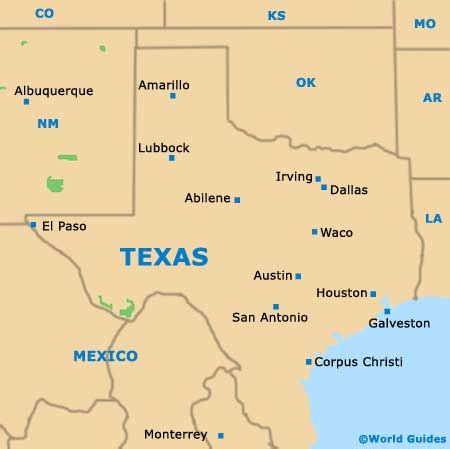 Map Of Texas With Airports - Robyn Christye