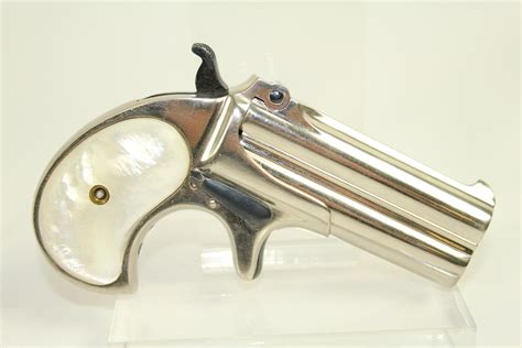 Antique Remington Double Deringer Derringer Pistol 001 | Ancestry Guns