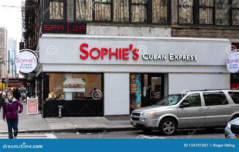 Sophies Cuban Restaurant editorial photography. Image of city - 134797307