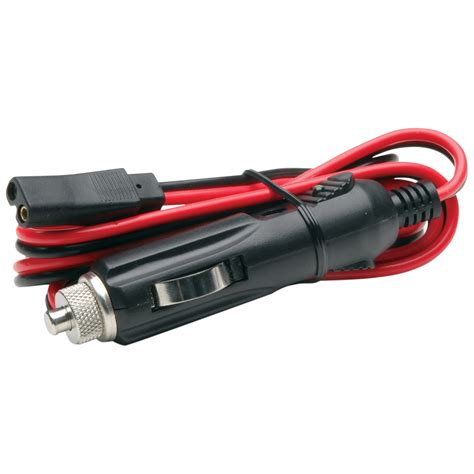 TruckSpec 2-Pin Plug/12-Volt Plug Fused Replacement CB Power Cord