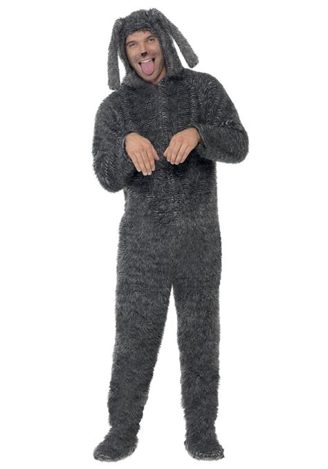 Adult Fluffy Dog Costume - Walmart.com - Walmart.com