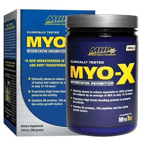 Other Sports Supplements: Mhp Myo-X Myostatin Inhibitor Muscle Builder 300 Grams 30 Servings BUY ...