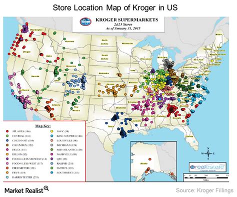 Kroger Locations By State Map