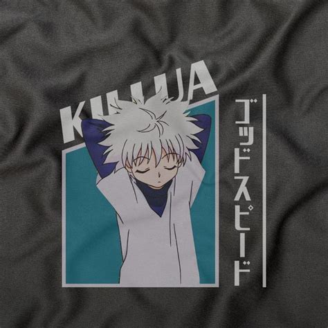 Anime theme t-shirt design and merchandise #killua #killuazoldyck # ...