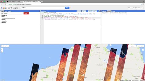 Landsat NDVI time-series in Google Earth Engine - YouTube