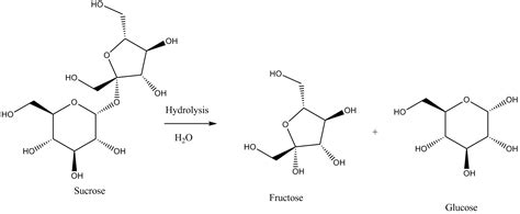 hydrolysis of fructose