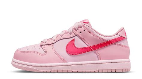 Nike Dunk Low GS Triple Pink | Where To Buy | DH9765-600 | The Sole Supplier