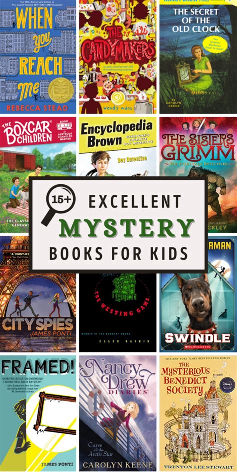 15+ Excellent Mystery Books for Kids - Everyday Reading