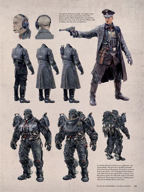 The Art of Wolfenstein II - The New Colossus Dieselpunk, Robot Concept Art, Armor Concept ...