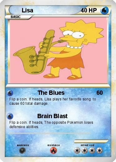 Pokémon Lisa 167 167 - The Blues - My Pokemon Card