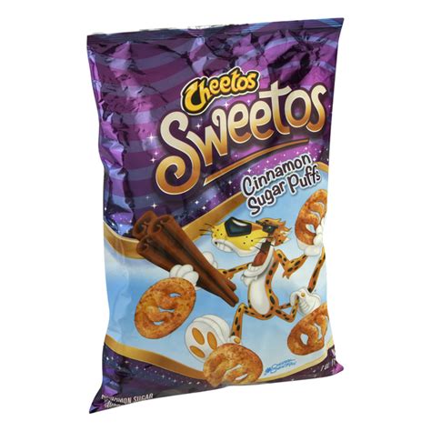 Cheetos Sweetos Cinnamon Sugar Puffs Flavored Snacks | Hy-Vee Aisles ...