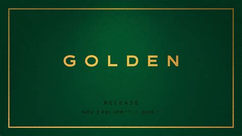 Jungkook of BTS announces release date of solo debut album 'GOLDEN'