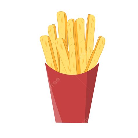 Fried Potato Vector Hd Images, French Fries Potato Stick, Potato, French Fries, Snack PNG Image ...
