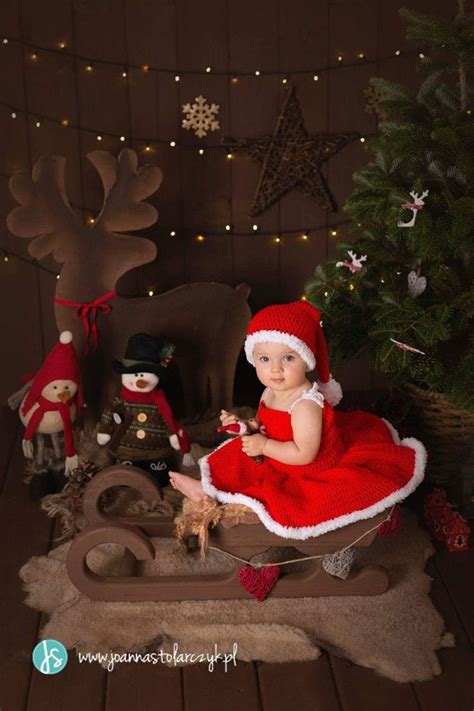 Newborn Santa Claus Hat and Dress Photography Prop Newborn | Etsy