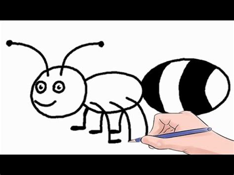 How to Draw an Ant Easy Step by Step - YouTube