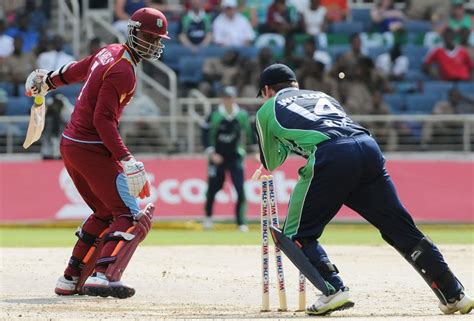 Marlon Samuels was stumped well out of his ground | ESPNcricinfo.com