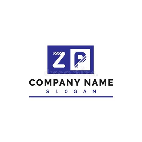 ZP Logo Design. ZP Letter Logo Vector Illustration - Vector Stock Vector - Illustration of ...