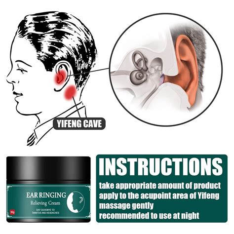 Ear Ringing Relieving Cream Natural Plant Ingredients Tinnitus Free Ear ...