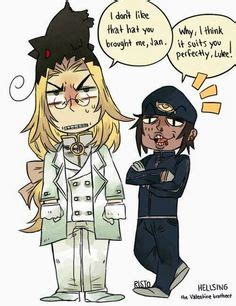 17 Valentine Brothers (Hellsing) ideas | hellsing, alucard, hellsing ...