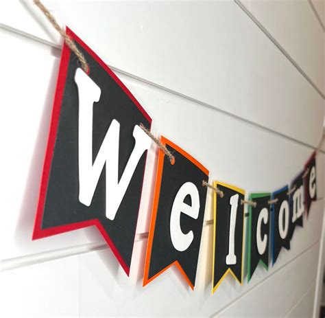 Classroom Welcome Banner - Etsy