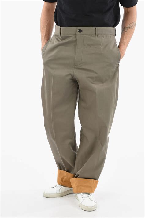 Salvatore Ferragamo Loose Fit Chino Pants men - Glamood Outlet