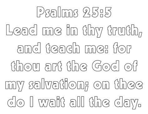 Christian Images In My Treasure Box: Psalms Verses - Bubble Letters