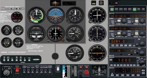 Cessna 172 Instrument Panel Diagram