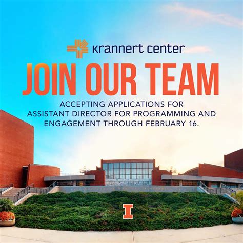 Krannert Center Seeking an Assistant Director for Programming and Engagement | Krannert Center ...