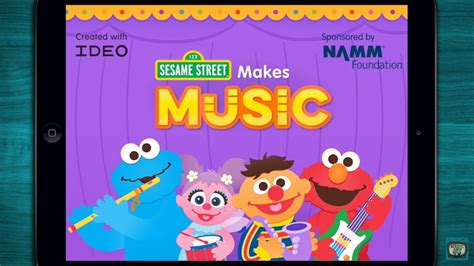 Sesame Street Makes Music - Let your child explore instruments, and musical creativity - iPad ...