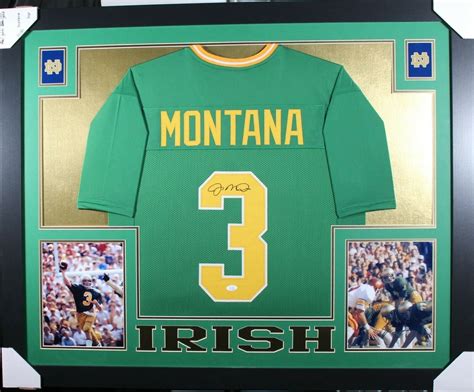 Joe Montana Autographed Signed Notre Dame Fighting Irish | Etsy