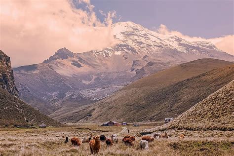 Tallest Mountains In Ecuador - WorldAtlas.com