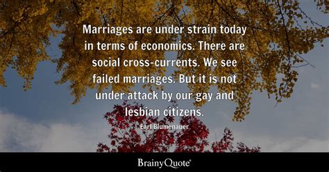 Earl Blumenauer - Marriages are under strain today in...